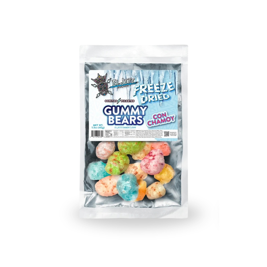 Freeze Dried Gummy Bears Con Chamoy