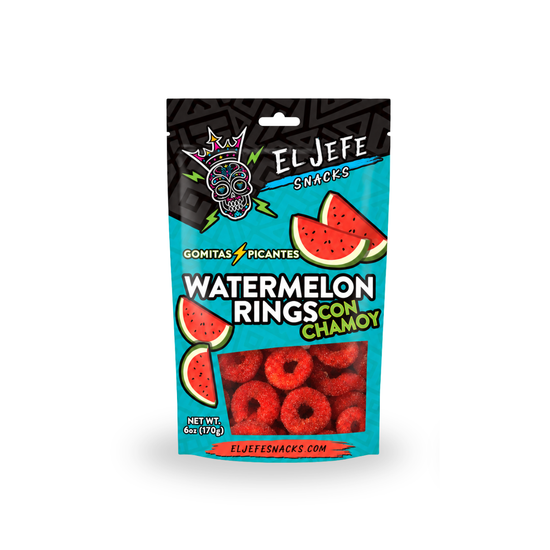 Watermelon Rings Con Chamoy