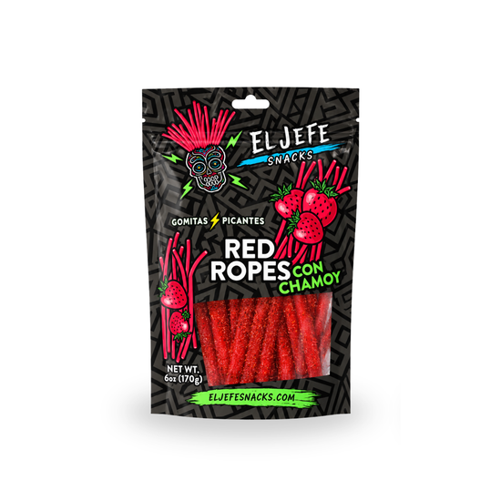 Red Ropes Con Chamoy
