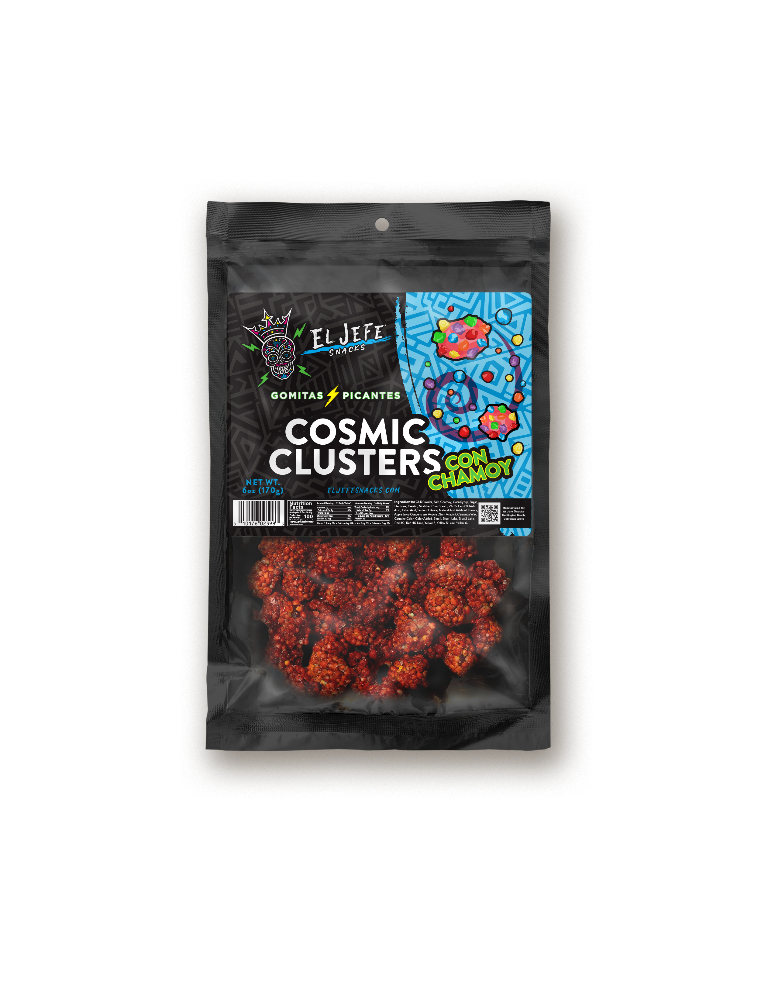 Cosmic Clusters Con Chamoy – El Jefe Snacks