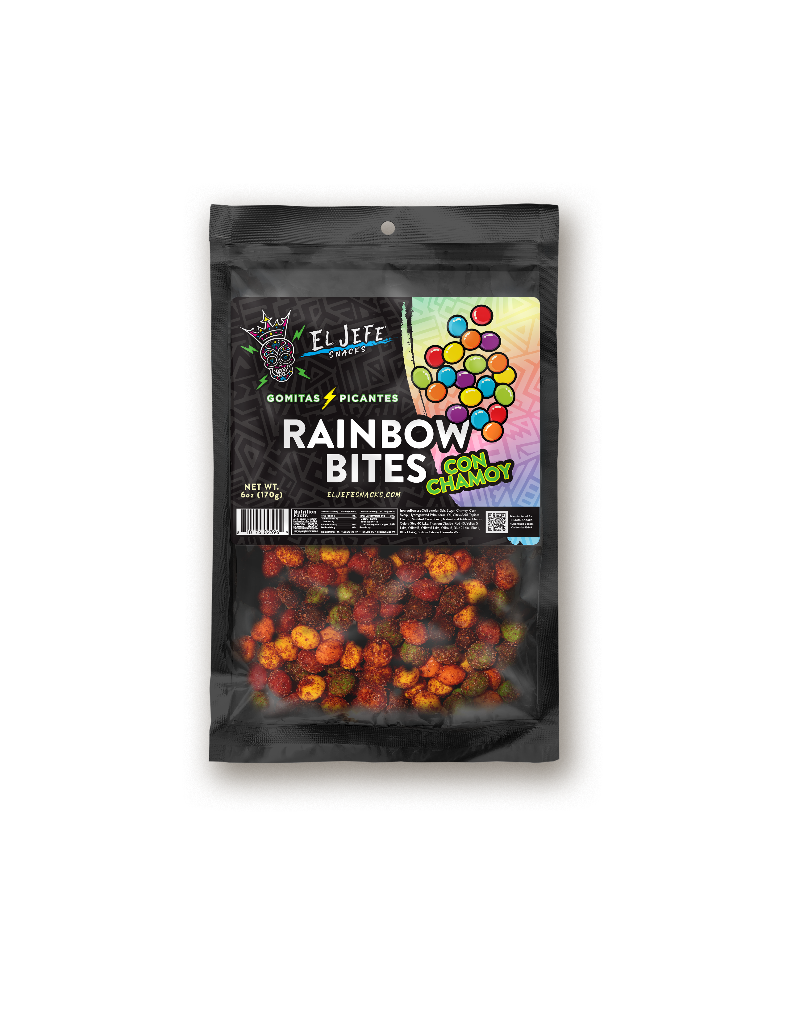 El Jefe - Rainbow Bites Con Chamoy
