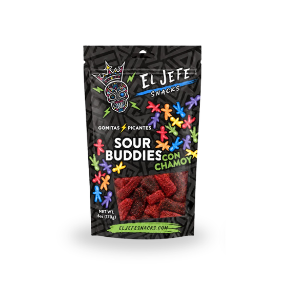 Sour Buddies Con Chamoy