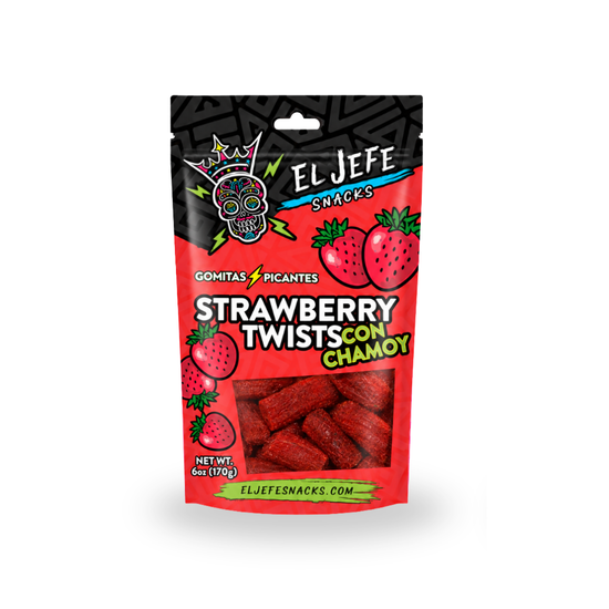 Strawberry Twists Con Chamoy