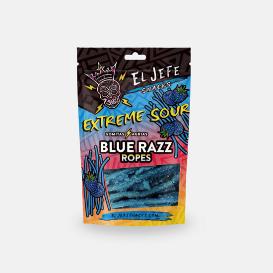 Extreme Sour Blue Razz Ropes