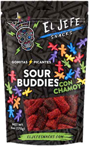 Sour Buddies Con Chamoy