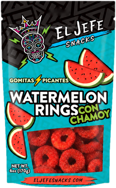 Watermelon Rings Con Chamoy
