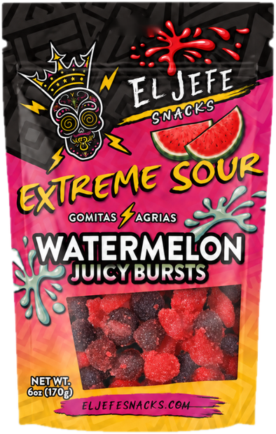 Extreme Sour Watermelon Juicy Bursts