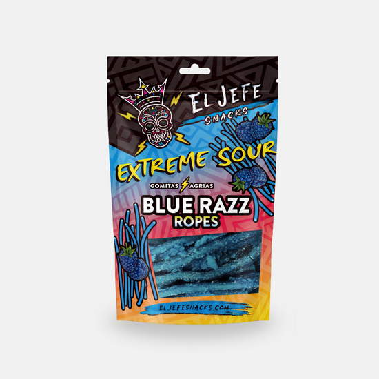 Extreme Sour Blue Razz Ropes